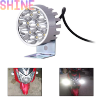 Shine 1PC ไฟ LED รถจักรยานยนต์ไฟหน้าไฟสปอตไลท์ไฟหน้าไฟหน้าไฟหน้ารถ