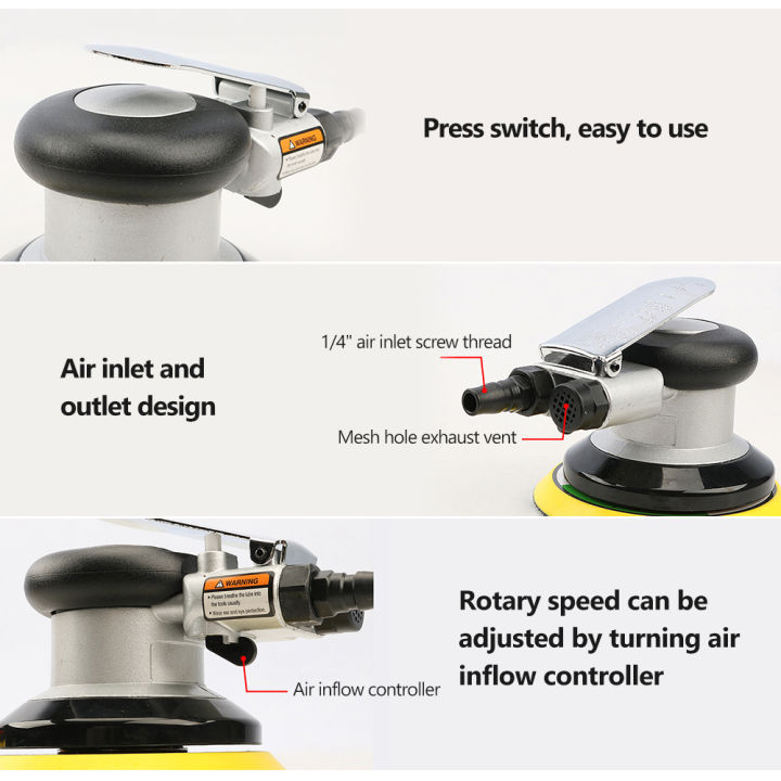 kkmoon-เครื่องขัดกระดาษทรายลม5นิ้ว-6นิ้ว-เครื่องขัดลมเครื่องขัดกระดาษทรายเครื่องขัดกระดาษทรายเครื่องขัดกระดาษทราย