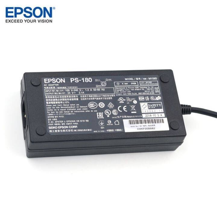 original-epson-m159d-ps-180-24v2-1a-power-adapter-เครื่องพิมพ์ตั๋วขนาดเล็ก3-pin-ps-180