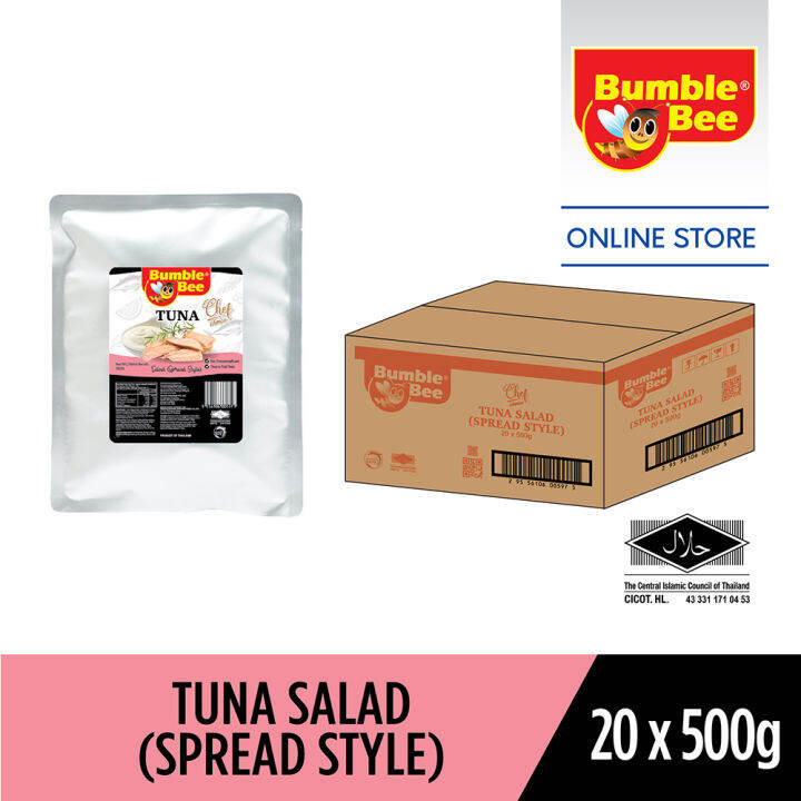 Bumble Bee Tuna Salad (Spread Style), 20x500G Lazada