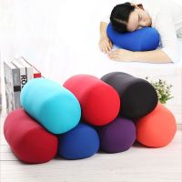 Microbead Roll Cushion Neck Waist Back Head Support Sleep Pillow Travel Travel Sleep Long Pillow Travel pillows