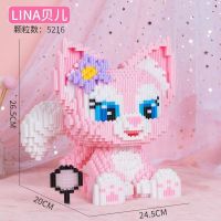 (HOT) เข้ากันได้กับเลโก้ 2023 สินค้าใหม่ Linling Nabel Building Blocks อนุภาคขนาดเล็ก Girls Series Boys ประกอบของเล่นปริศนา