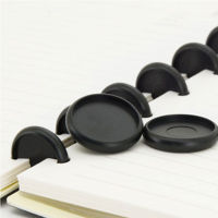 Yiwi 100PCSLot Mushroom Hole Disc-binding Loose Book Binding Ring Disc Arc Binding Notebook Arc Binding Happy Notebook