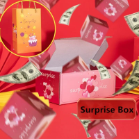 Surprise Gift สร้างของขวัญที่น่าแปลกใจที่สุด Creative Boe DIY กล่องกระดาษพับของขวัญ Surprise Boe