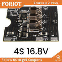 Foriot Foriot 4S 16.8V แผ่นป้องกันแบตเตอรี่ BMS สำหรับสว่านมอเตอร์ไซด์18650ไฟสตูดิโอ LED โมดูลเซลล์ Lipo