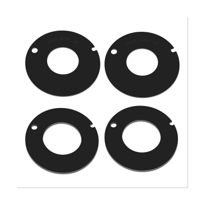 2 Set 385316140 385311462 Toilet Rubber Bowl Leak Seal Kit Replace for Trailer RV Toilet Spare Parts Parts