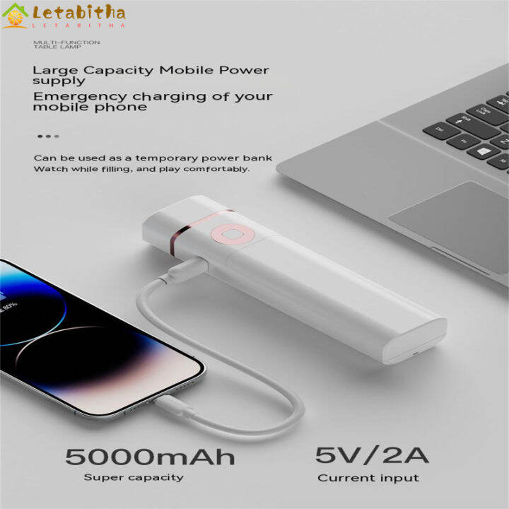 โคมไฟโต๊ะเขียนหนังสือ-led-3ปรับระดับได้ความสว่างชาร์จ-usb-ไฟอ่านหนังสือไฟกลางคืน-pelindung-mata