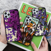 เคสโทรศัพท์การ์ตูนอะนิเมะนีออน Genesis Evangelion สำหรับ iPhone 13 Pro Max 11 Pro Max iPhone 13 Mini X XR XS MAX 12 Mini iPhone 12 Pro Max ฝาครอบ iPhone SE 2020 8 7 6 6S Plus 5S ฝาปิด TPU