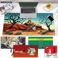 Lucky Luke ใหม่เปิดตัว Cawaii ตารางวัยรุ่นสาวห้องนอนที่ไม่ซ้ำกันบนโต๊ะแท็บเล็ตเกมแผ่นรองเมาส์ขนาด