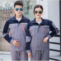 Suit working pants Wear-resistant overalls work clothes mens welding jacket jacket with trousers Cotton рабочая одежда overol