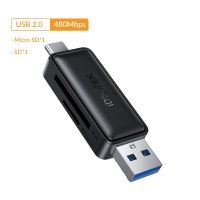 IDsonix การ์ดรีดเดอร์ USB C USB A &amp; USB 3.0ไปยัง Sd/ บัตร TF อะแดปเตอร์สำหรับตัวอ่านสนับสนุน SD ไมโคร SD 2TB อุปกรณ์การ์ดความจำสำหรับพีซีแล็ปท็อปเครื่องอ่านการ์ด DKQ3825