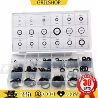 【พร้อมส่งทันที 】ยาง โอริง 225pcs O-Ring Assortment Kit 18 Sizes (พร้อมกล่อง) O-Ring ยางโอริง Watertightness Assortment ชิ้นยาง ทนทานต่อการกัดกร่อน ส่งฟรี ส่งไว มีบริการเก็บเงินปลายทาง