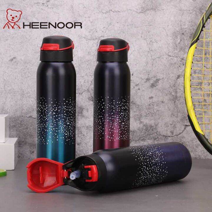 HeeNoorTermosSport /Botol AirMinum Stainless Tahan Panas / Dingin Motif ...