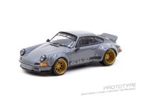 Presale Tarmac Works 1:64 RWB Backdate คอลเลกชันโมเดลรถยนต์หล่อตายสีเทาขนาดเล็ก