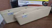 KAKUDOS Leather Seat Pocket Catcher กระเป๋าหนังเก็บของข้างเบาะรถยนต์-สีเทา