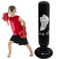 Inflatable Kids Punching Bag Thicken Weighted Training Inflatable Boxing Bag Stress Relief Boxing Target Fitness Punching Bag