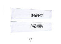 ของแท้ HONMA กอล์ฟปลอกแขนป้องกันสิ่งแวดล้อมผู้ชายและผู้หญิงมือแขนกันแดดเปลือยระบายอากาศเหงื่อยืดหยุ่นสูง