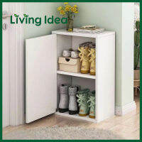 Living idea ตู้เก็บรองเท้าหลายชั้นห้องโถง ระเบียงแคบเรียบง่ายทันสมัย