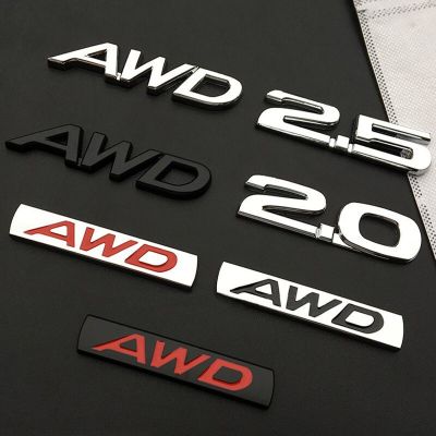 3D โลหะ Awd 2.0 2.5ฝาหน้าฝาหลังกระโปรงรถการกำจัดสติกเกอร์ลายโลโก้สำหรับติดรถยนต์ป้ายซีลตกแต่งรถยนต์สำหรับ Mazda Speed Atenza Axela MX-5 CX5