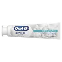 ยาสีฟัน Oral-B 3d white luxe freth breah toothpaste สูตรฟันขาว ขนาด 160g.exp 05/25