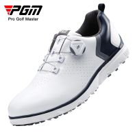 PGM Men Golf Shoes Knob Shoelaces Anti-side Slip Waterproof Mens Sports Shoes Sneakers XZ226