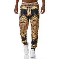 SITEWEIE Vintage Sweatpants Men 3D Printed Indian Streetwear Men Pencil Pants Casual Full Length Joggers Sport Trousers G471