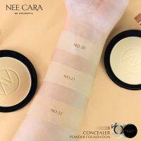 N604 NEECARA   แป้งพัฟเนื้อละเอียด ที่เด่นเรื่อง กันน้ำ กันเหงื่อ มี SPF 25 PA+++