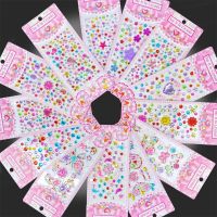 3D Gem Diamond Sticker Acrylic Crystal Stickers Kids DIY Handmade Decoration Rhinestone for Children Girls