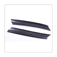 Windshield Side Window A-Pillar Cover Trim Carbon Fiber for A90 A91 MK5 2019 2020 2021 2022