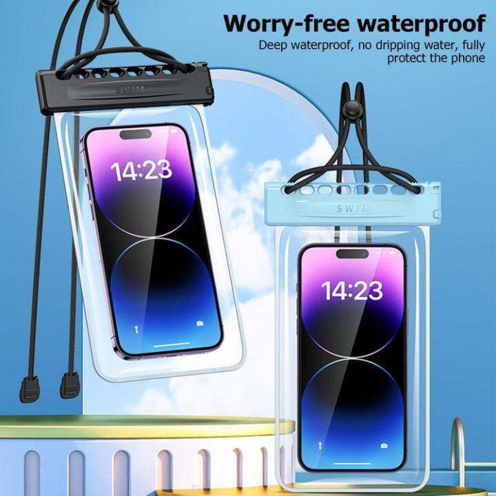 waterproof-phone-case-floating-touchscreen-dry-bag-for-outdoor-travel-essentials-sandproof-phone-pouch-for-snorkeling-water-park-rafting-classic