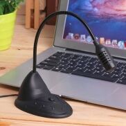 Micro hội nghị Straight, để bàn chuyên dụng cho học trực tuyến và hội thảo