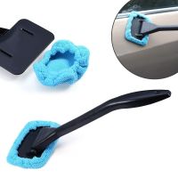 1Pcs Detachable 13 inch Window Brush Microfiber Wiper Cleaner Cleaning Brush with Cloth Pad Car Auto Cleaner Cleaning Tool Brush