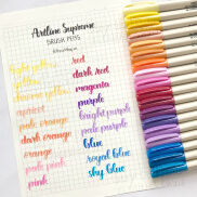 THEARTSHOP Bút đầu cọ ARTLINE SUPREME brush pen EPFS-F phần 1