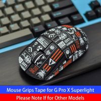 Hokeyio Mouse Grip Tape GPX Sticker Full Coverage Lizard Skins Noctilucent Non Slip Suck Sweat For Logitech G Pro X Superlight