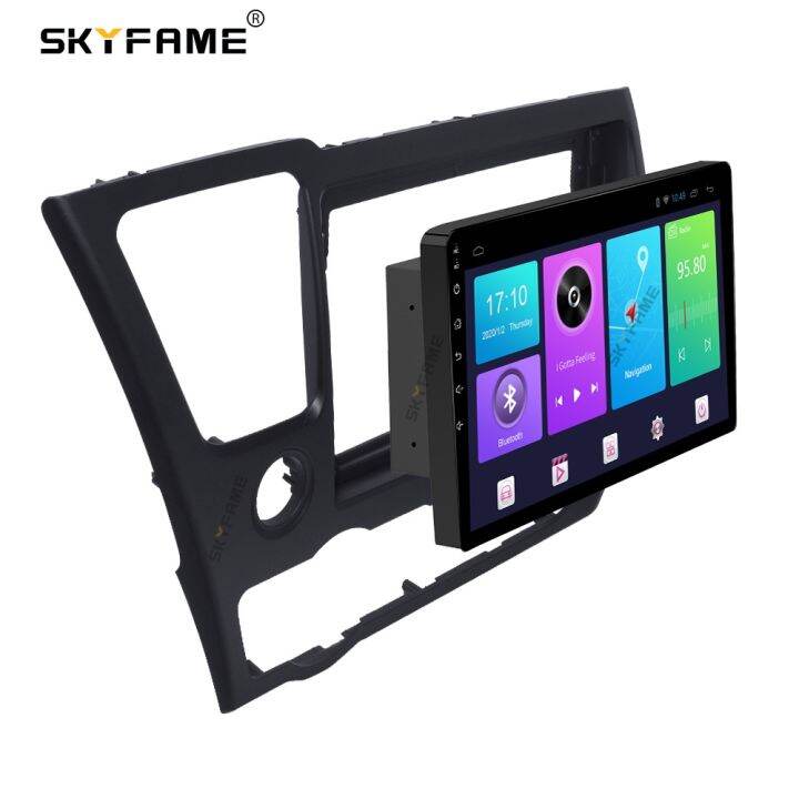 skyfame-car-frame-fascia-adapter-canbus-box-decoder-for-honda-civic-us-2014-android-big-screen-dash-fitting-panel-kit