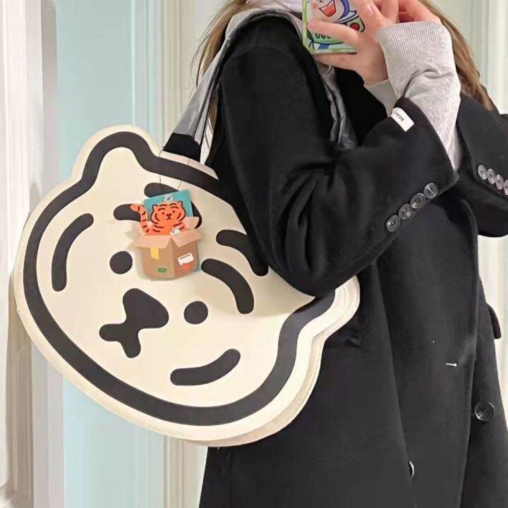 muziktiger-special-shaped-bag-korean-version-of-the-new-all-match-portable-tiger-head