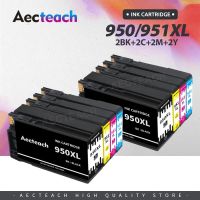 Pz27 Aecteach สำหรับ HP Officejet Pro 8100 8600 8610 8615 8620 8625 8630 251dw 276dw ตลับหมึกกับ950XL หมึกสำหรับ HP 951XL 950 XL ตลับหมึก S