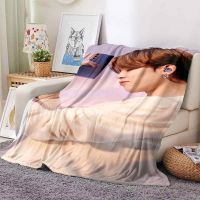 BTS Blanket Mens Group Sofa Office Nap Air Conditioning Soft Keep Warm Customizable P5