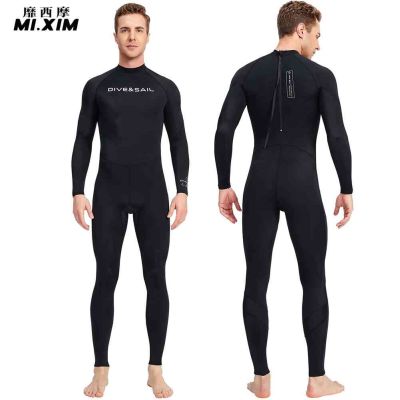 Wetsuit Men Scuba Diving Thermal Warm Wetsuits Swimming Body Full Suit for Surfing Kayaking Snorkeling Water Sport Scuba Clothes