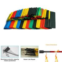 164pcs Set Polyolefin Shrinking Assorted Heat Shrink Tube Wire Cable Insulated Sleeving Tubing Set LED Strip Lighting