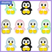 MUMU 10 Piece ซิลิโคนทำจากซิลิโคน ลูกปัดซิลิโคนรูปเพนกวินน่ารัก รูปร่างเพนกวิน 1.180.94นิ้วค่ะ ลูกปัดลายการ์ตูน เชื่อถือได้ในการใช้งาน ลูกปัดคั่นรูปสัตว์ สำหรับผู้หญิง