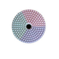 4Inch 100mm Colorful Wet Polishing Pad With Diamond Material For Stone Asive Grinding Asive Tools Power Tool Accessory