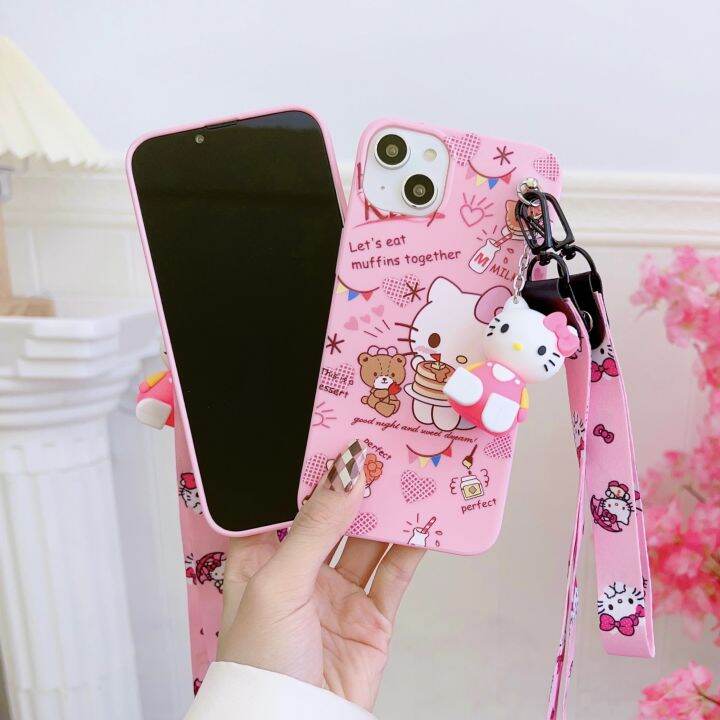 yellow-peach-flavor-hello-kitty-เชือกเคสมีขาตั้งสำหรับ-samsung-galaxy-a71-a11-a12-a51-a52-a22-a02s-a32-a72-a13-a53-a04s-a23-a73