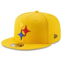 Top-quality NFL Steel man Best Selling Mens Womens Embroidered Casual Flat Brim Adjustable Hats