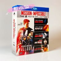 Mission impossible 1-6 action adventure film collection BD HD Blu ray 1080p boxed complete collection disc