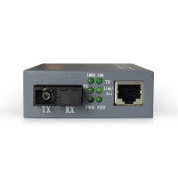 1คู่1001000ฐาน Netlink HTB-GS-03-AB โหมดเดียว Simplex ไฟเบอร์ออปติก RJ45 Enternet Media Converter 20KM ไฟเบอร์ TTransceiver