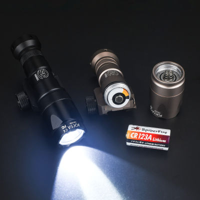 Surefire ไฟฉายสองฟังก์ชัน LED M300ลูเมน,ไฟแฟลชขนาด20มม. 300