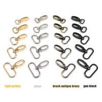 High Quality Metal 16/20/25/32/38mm Leather Bag Handbag Purse Strap Belt Clasp Trigger Buckle Keyring Dog Chain Collar Snap Hook