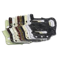 FLEOR Jaguar Guitar Pickguard Scratch Plate with Screws 13 Colors for Options