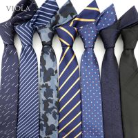 8cm Ties Gentleman Striped Plaid Quality Formal Polyester Necktie Men Suit Tuxedo Business Banquet Dinner Male Gift Accessory